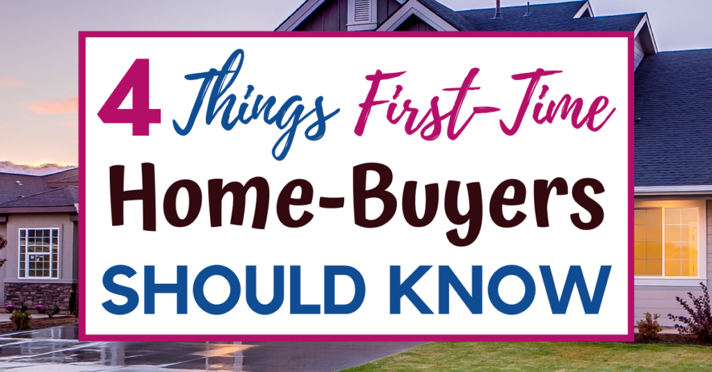 things first time homeowners should know