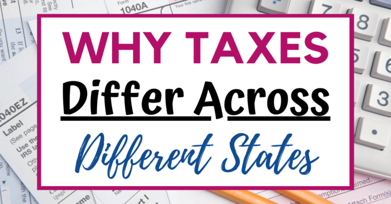 Why Might Preparing Taxes Be Different for People Living in Different States